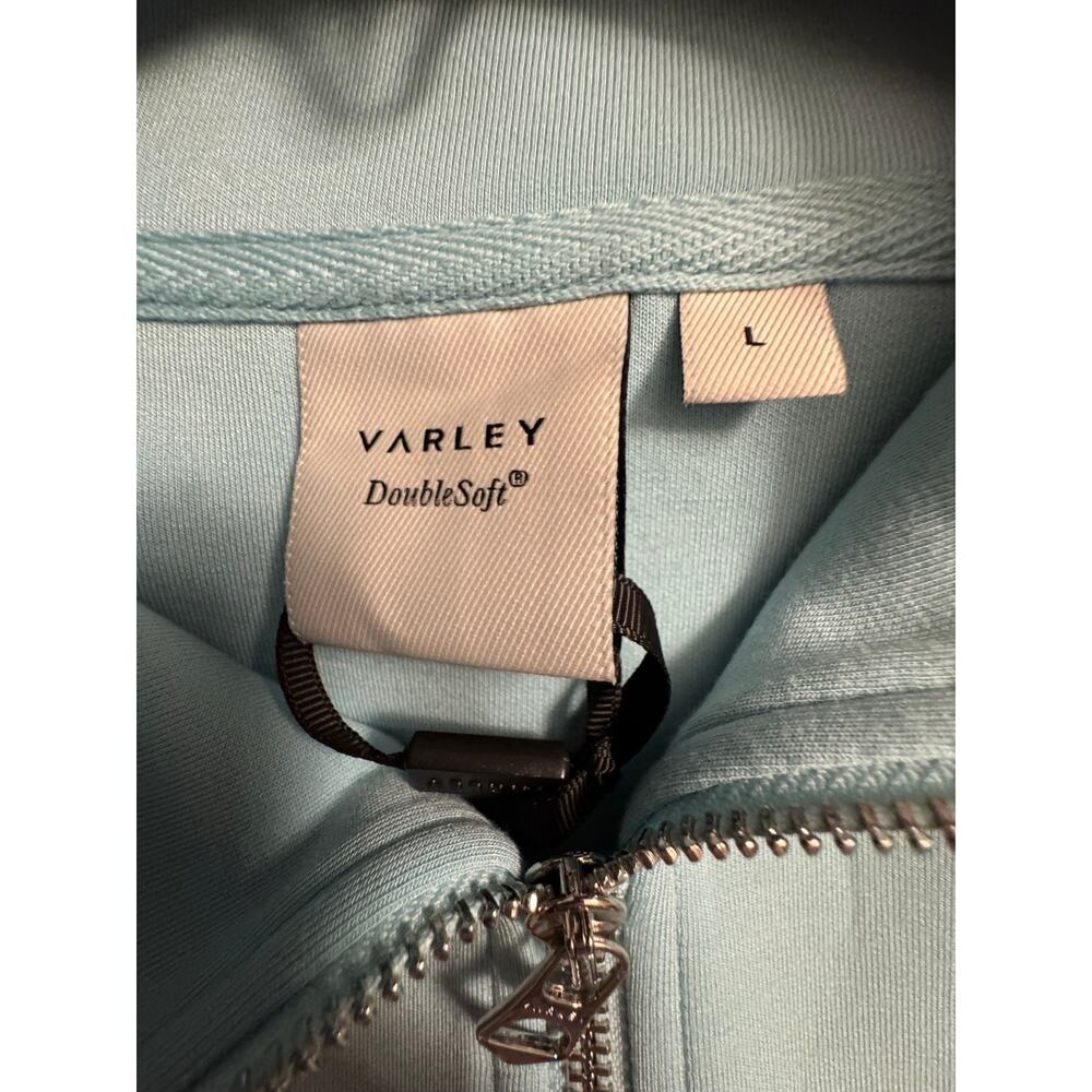 Varley Women's Hawley Half-Zip Pullover Sky Blue Size L - Picture 5 of 7